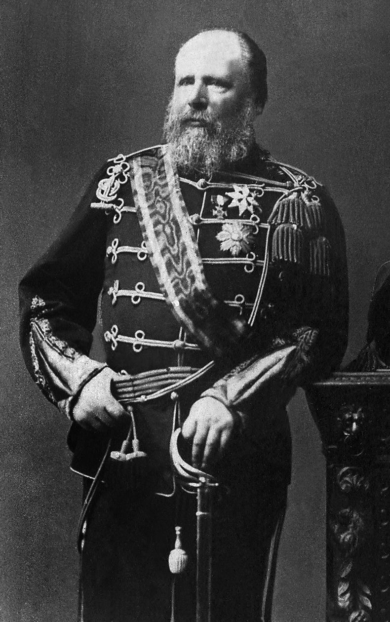 Portrait of William III (1817-1890), Prince of Orange-Nassau, Grand Duke of Luxembourg, and King of the Netherlands from 1849 to 1890. بواسطة مصور غير معروف