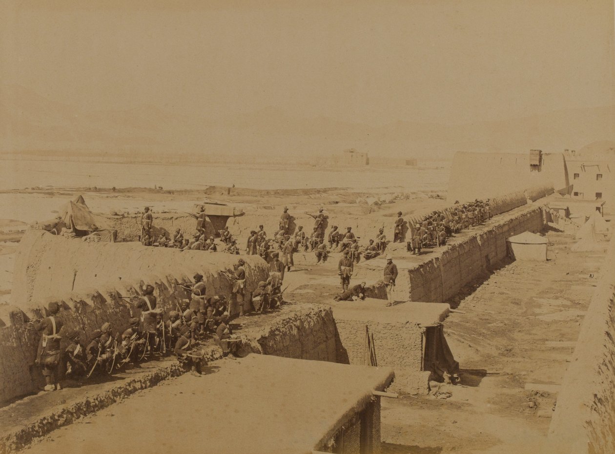 سترونج بوينت ، كابول 1879 (صورة بالأبيض والأسود) بواسطة مصور غير معروف