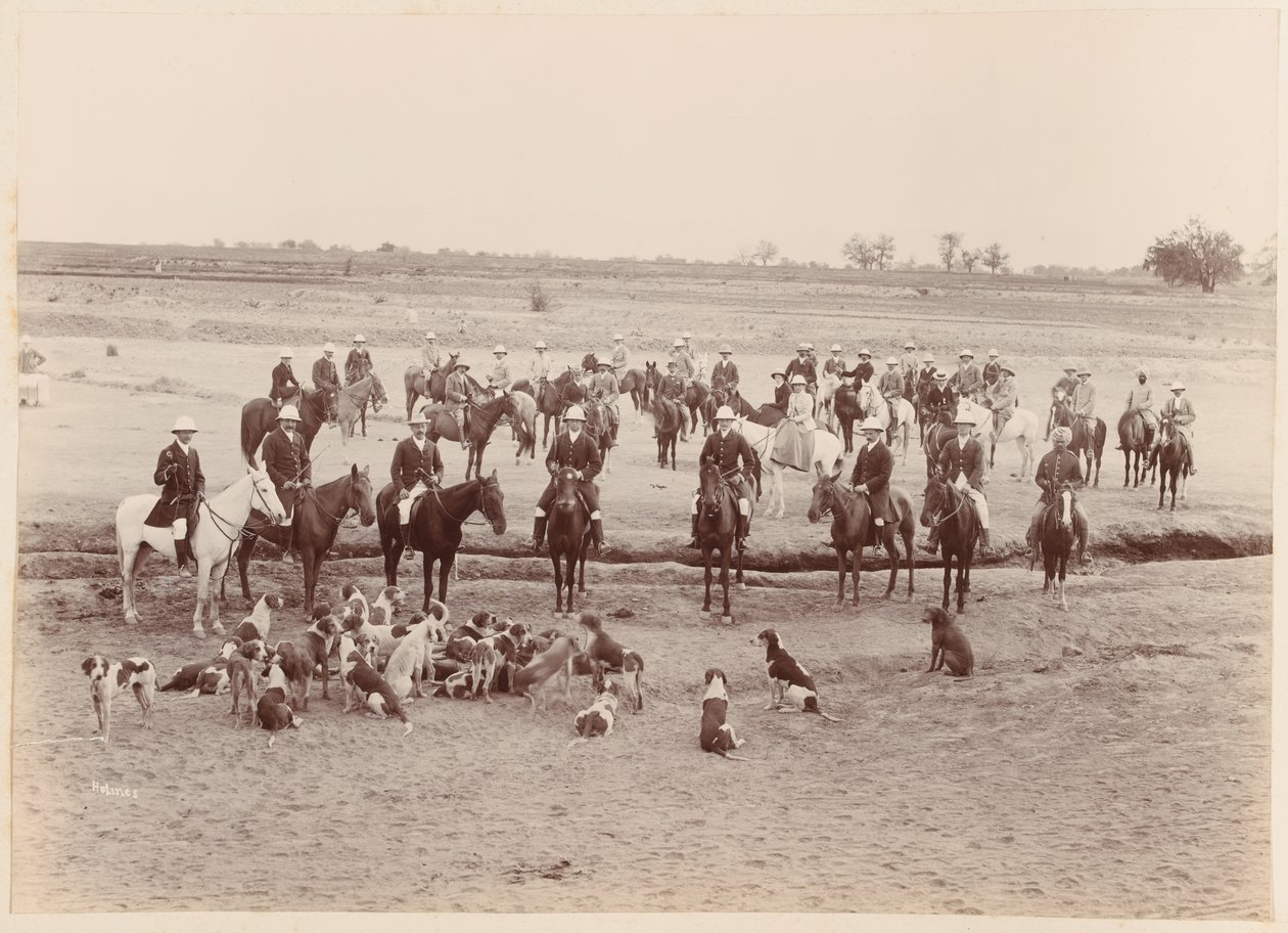 بيشاور فال هانت 1896 بواسطة مصور غير معروف
