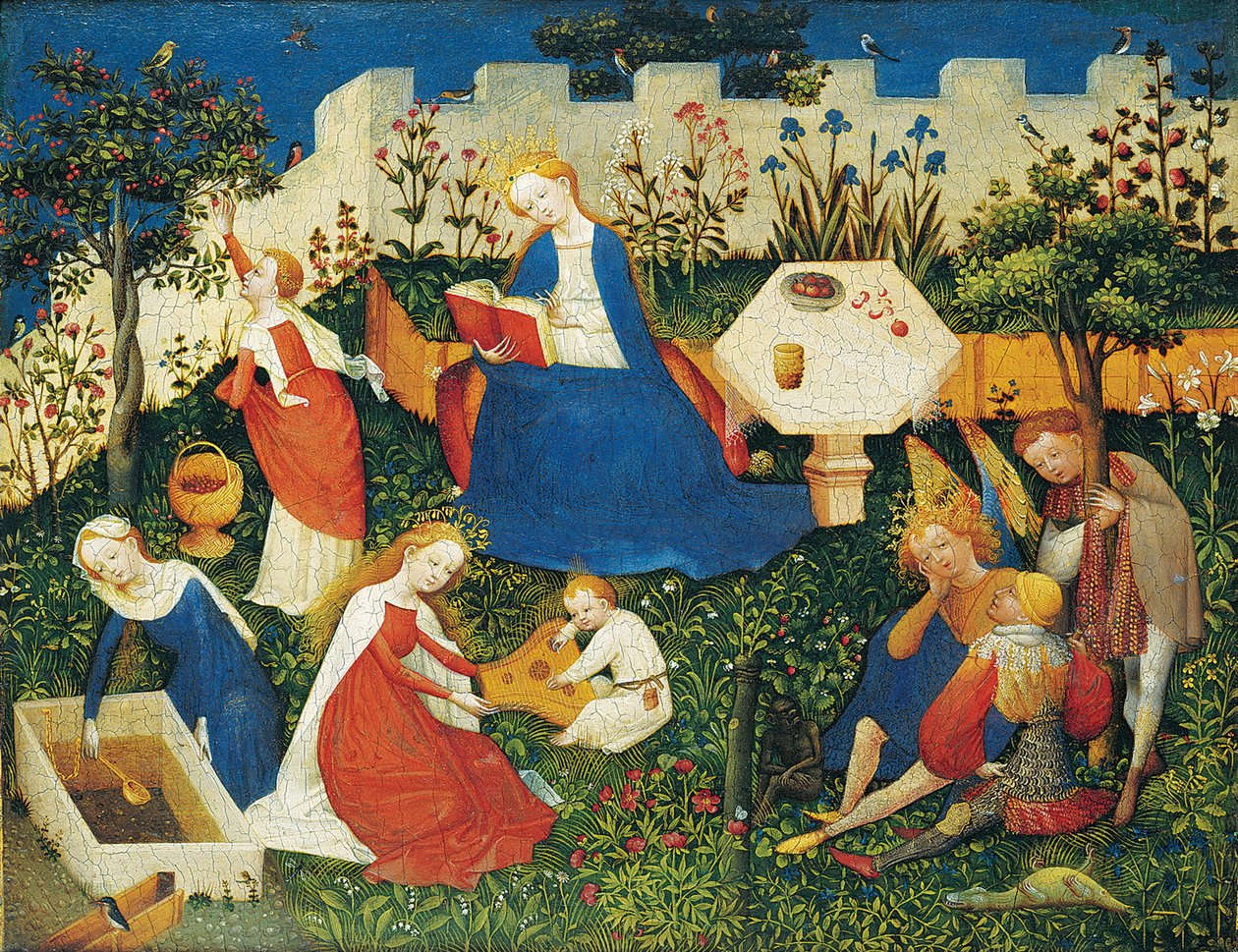 حديقة الجنة الصغيرة بواسطة ماجستير Rhenish العلوي