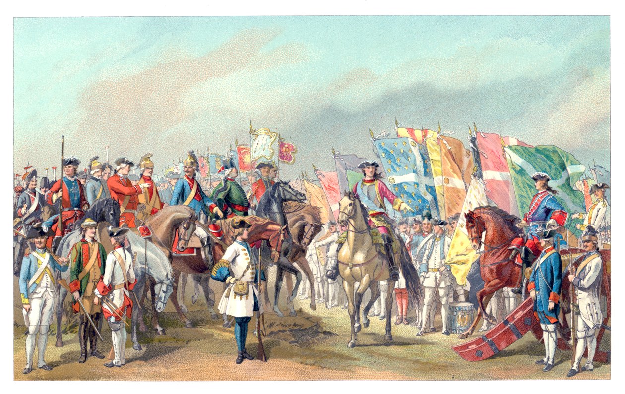 ازياء الجيش الفرنسي ، 1885. بواسطة Urrabieta