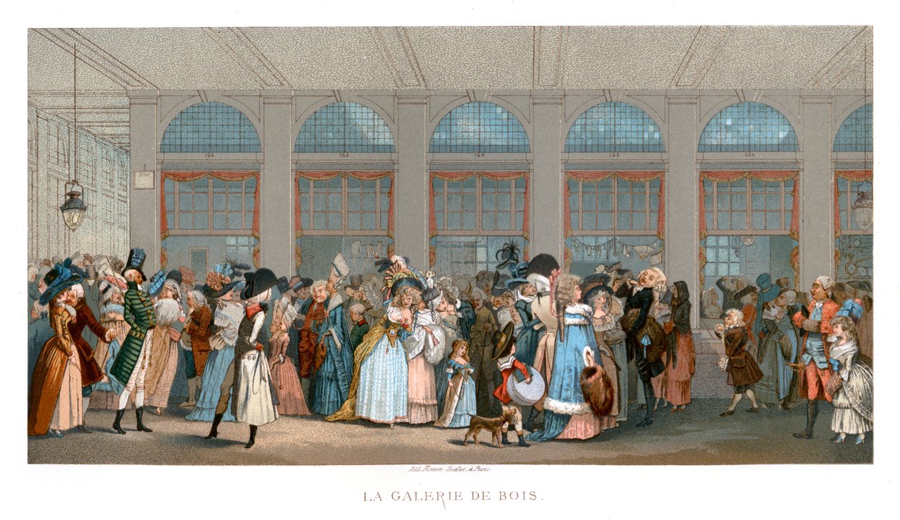 غاليري دي بوا ، باريس ، 1787 ، 1885. بواسطة Urrabieta