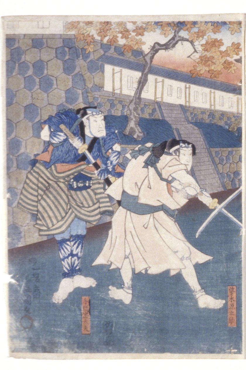 Uguisuzuka رسم الانتقام بواسطة أوتاغاوا (1786-1865) كونيسادا