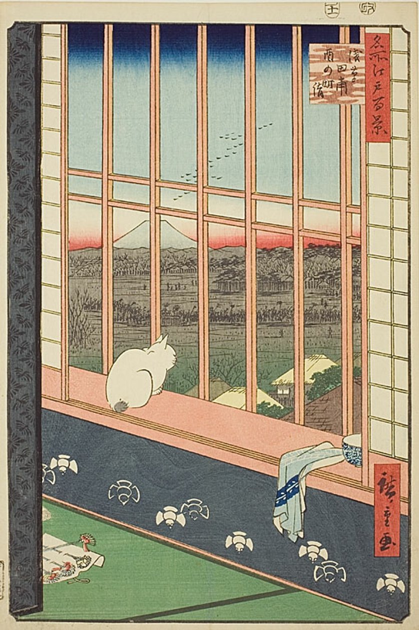  بواسطة Utagawa Hiroshige