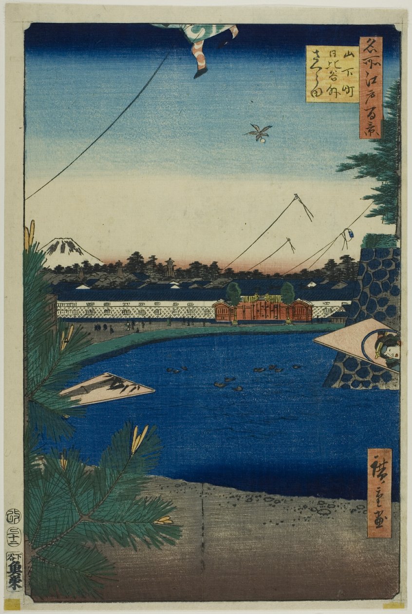  بواسطة Utagawa Hiroshige
