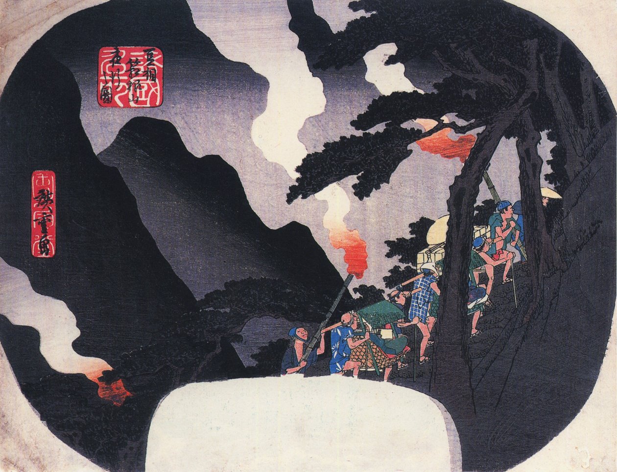 بواسطة Utagawa Hiroshige