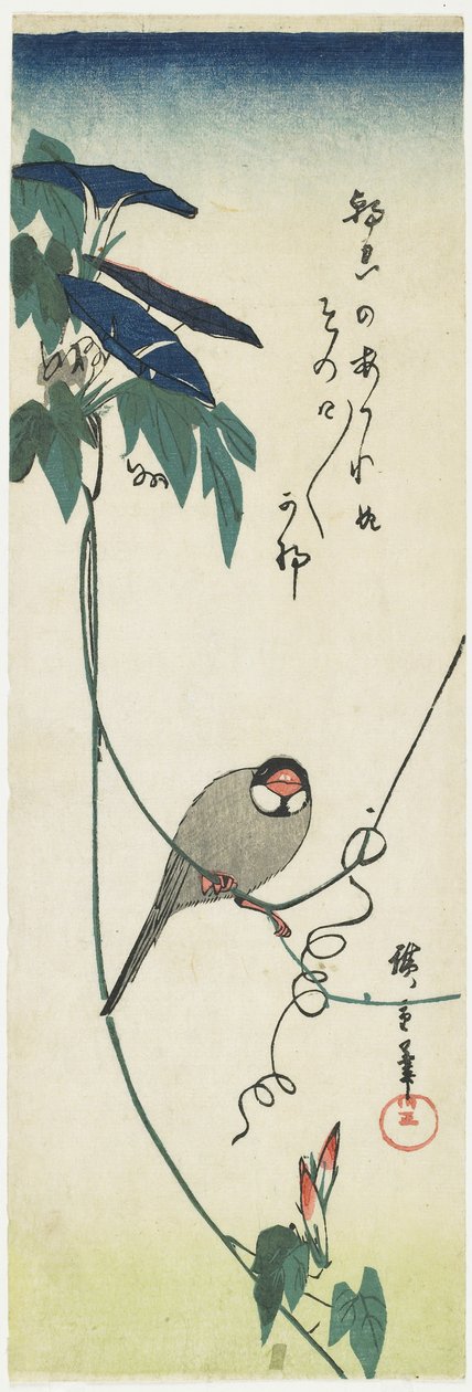 جافا سبارو وأمجاد الصباح ، 1834-1839 بواسطة Utagawa Hiroshige