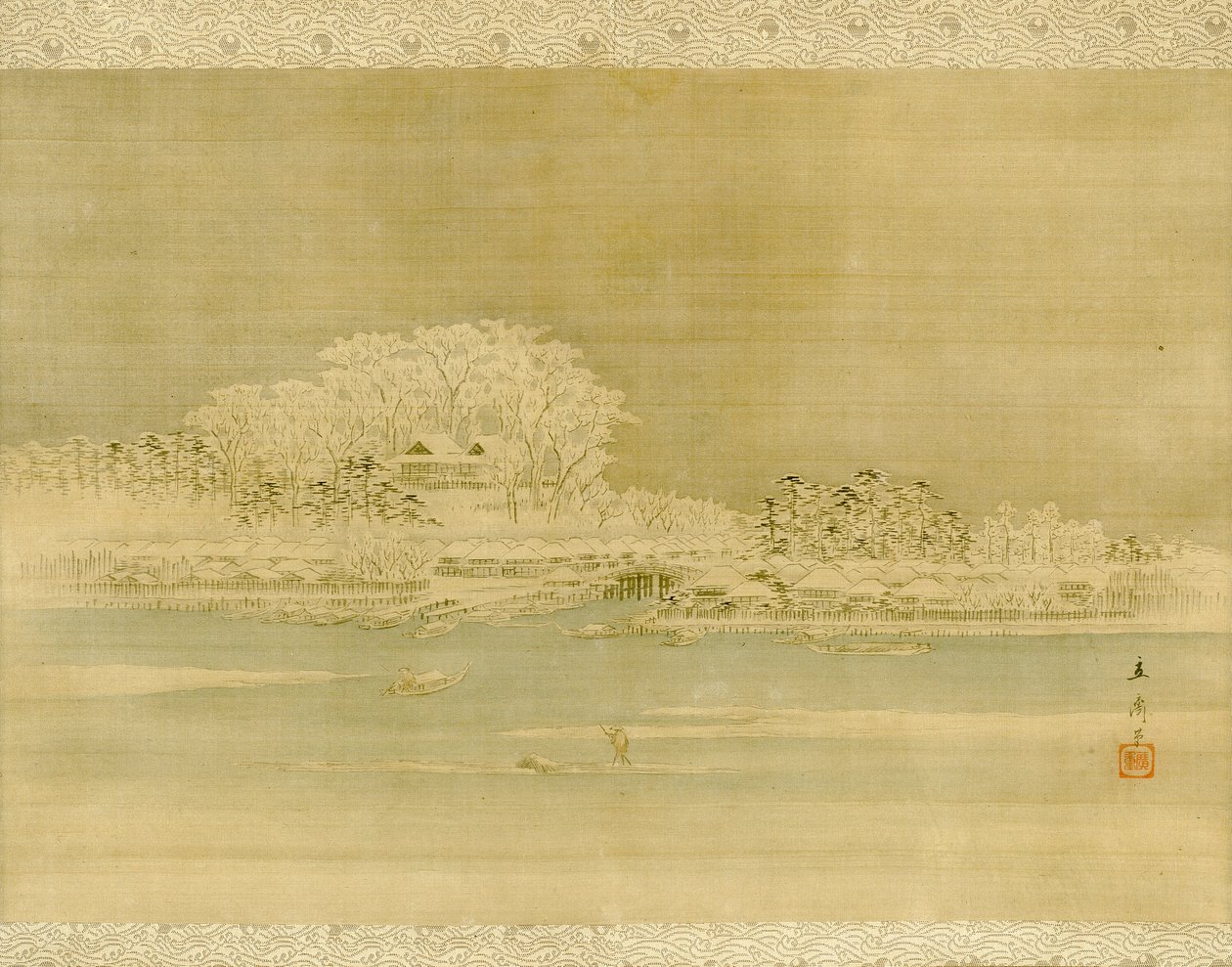 ريف سوميدا بواسطة Utagawa Hiroshige