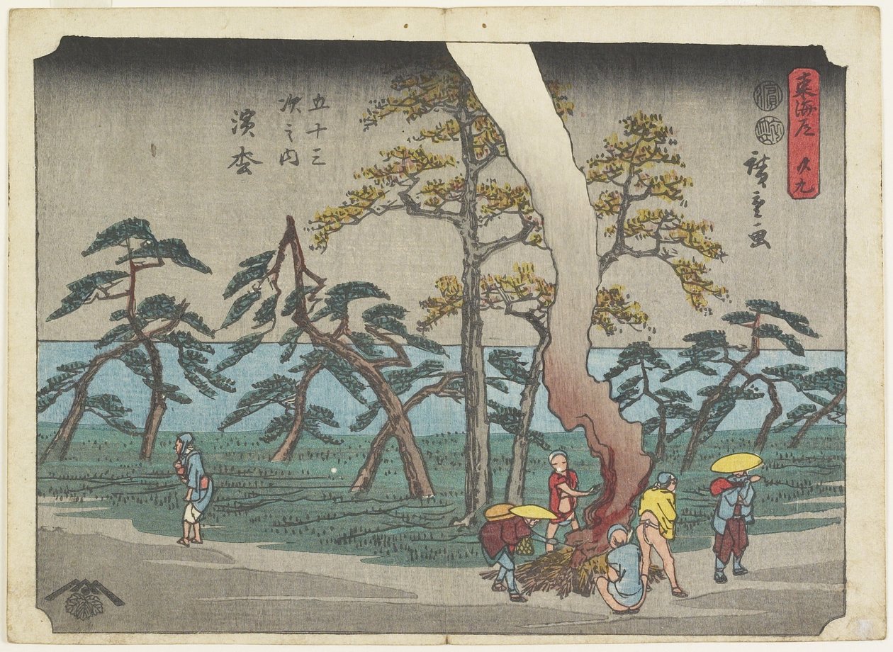 رقم 19 هاماماتسو ، 1847-1852 بواسطة Utagawa Hiroshige