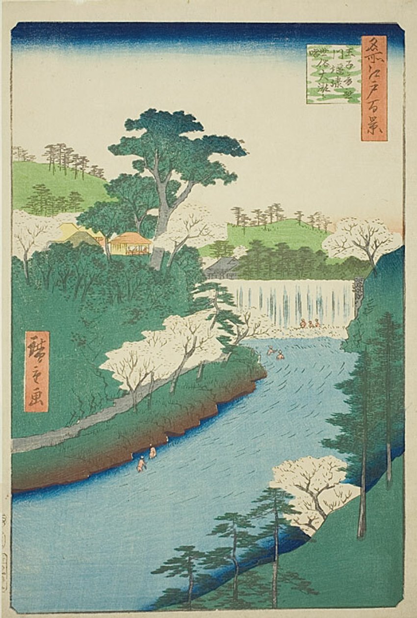  بواسطة Utagawa Hiroshige