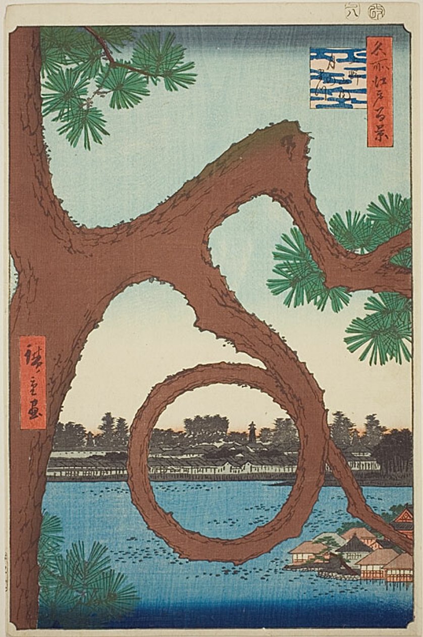  بواسطة Utagawa Hiroshige