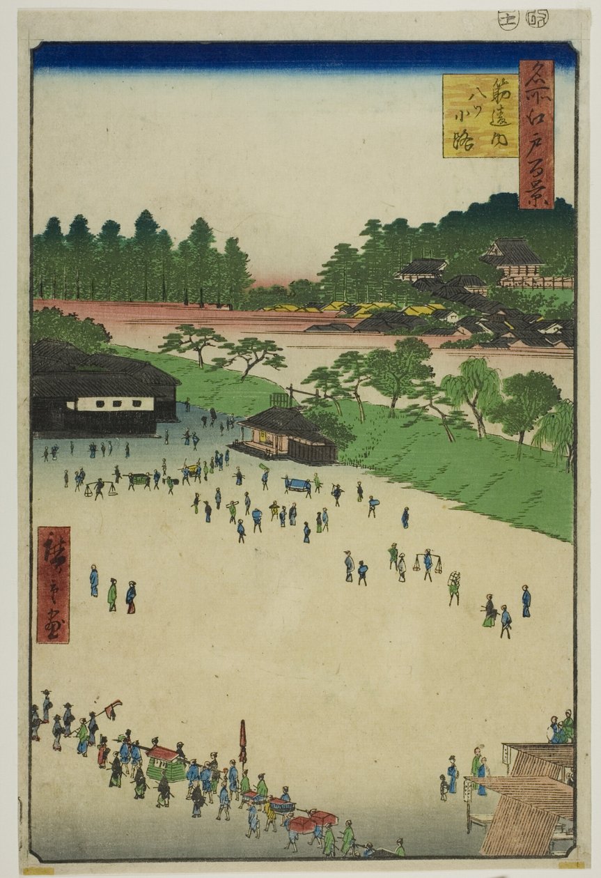  بواسطة Utagawa Hiroshige