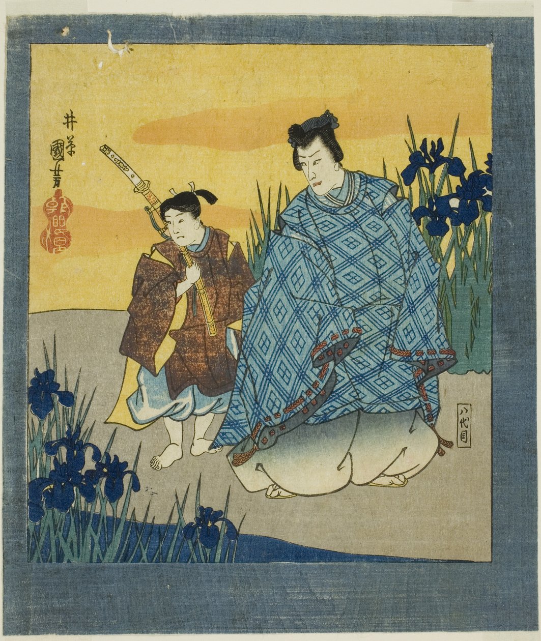  بواسطة Utagawa Kuniyoshi