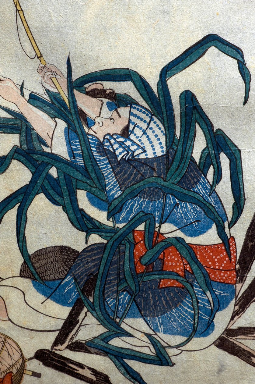 الغضب .. 1848 بواسطة Utagawa Kuniyoshi