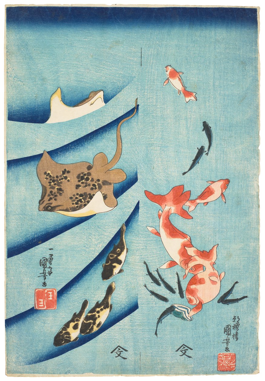  بواسطة Utagawa Kuniyoshi