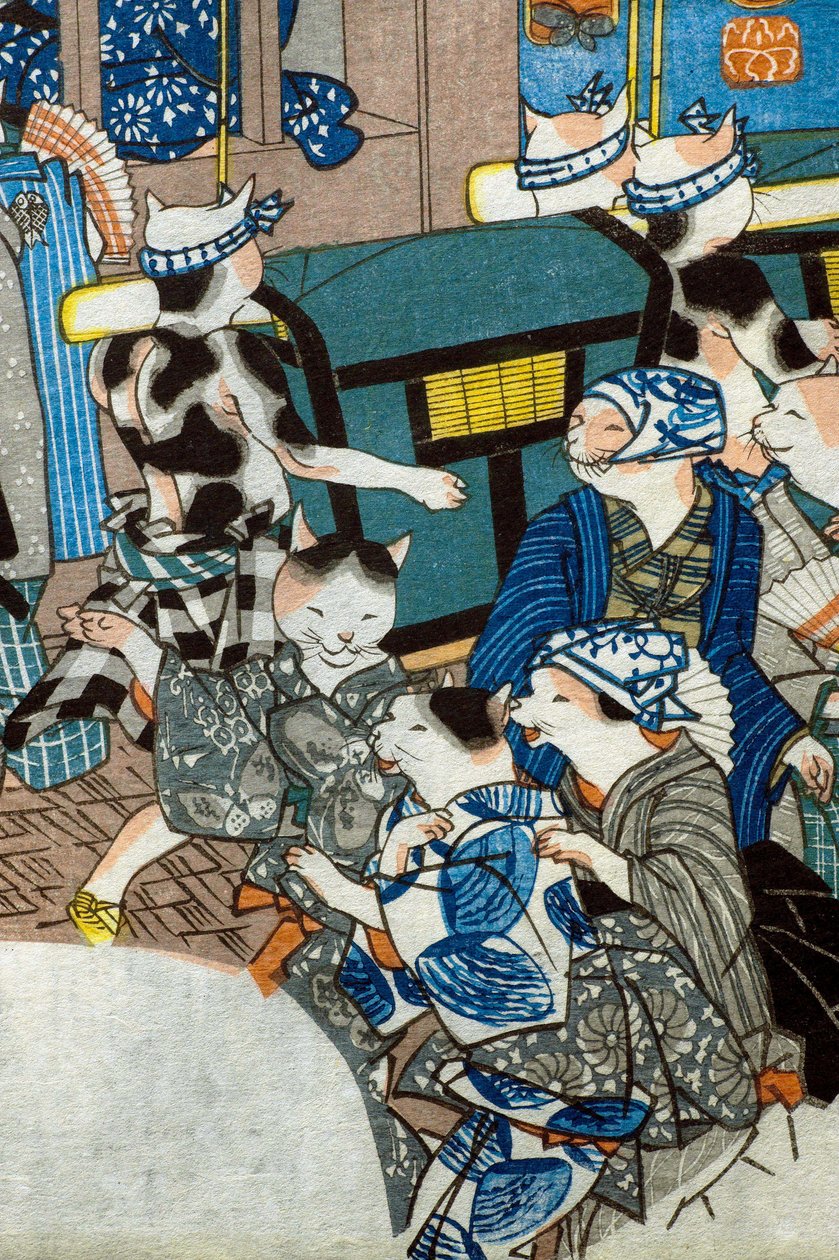 القمر الشاحب بواسطة Utagawa Kuniyoshi