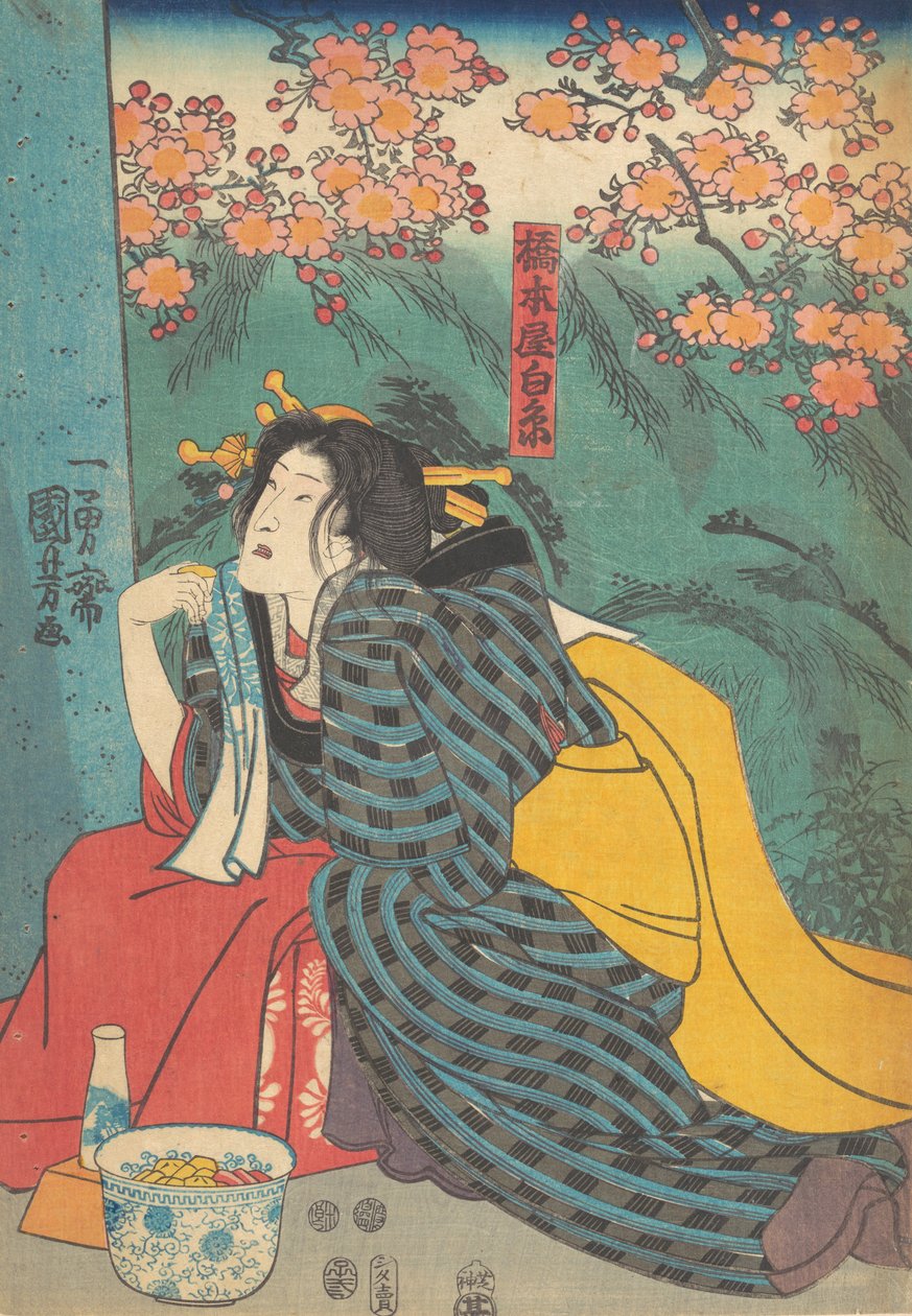 طباعة ، القرن التاسع عشر. بواسطة Utagawa Kuniyoshi