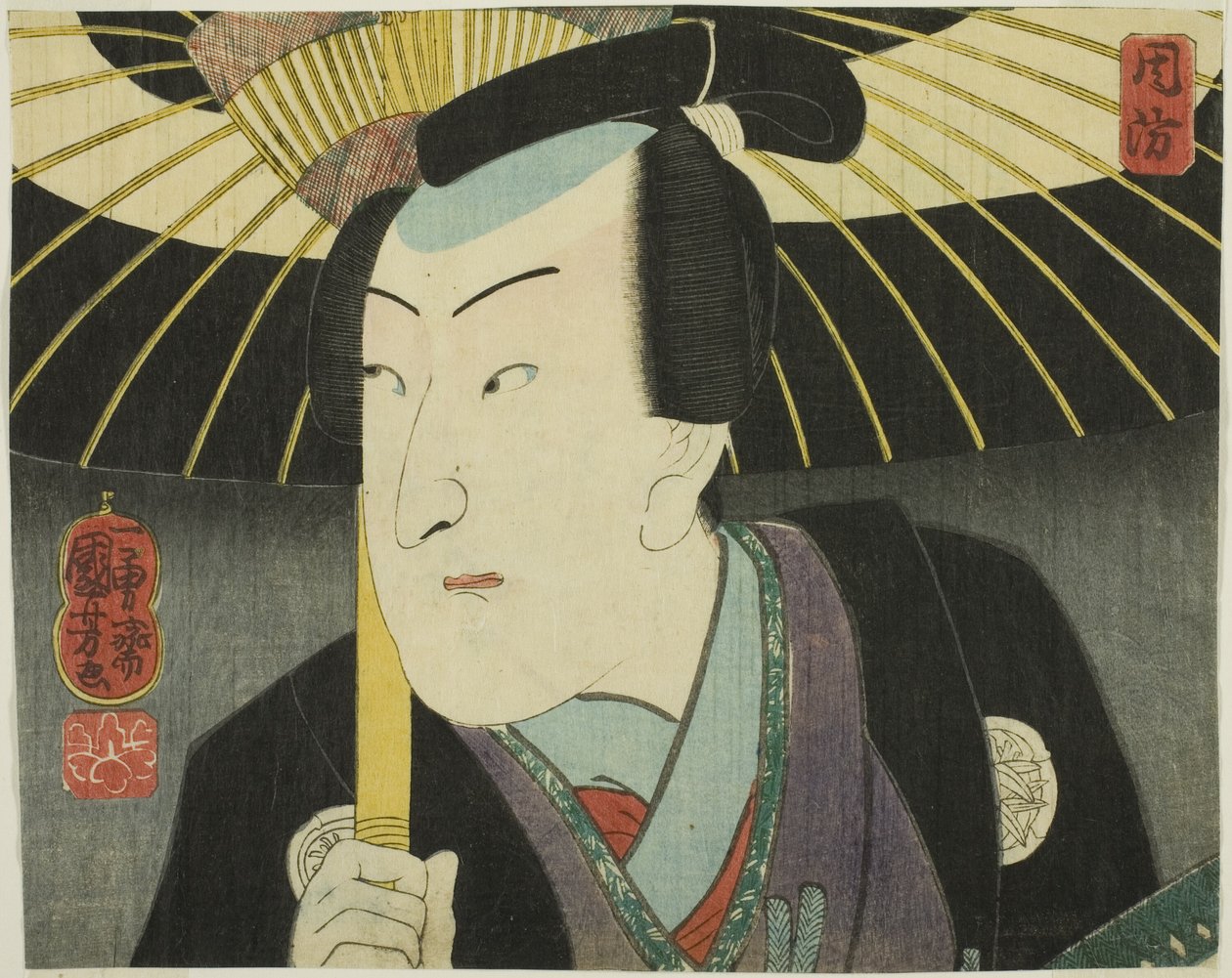 مقاطعة سو ، من مسلسل "مشاهد حديثة للمقاطعات في إيدو بروكيدس" بواسطة Utagawa Kuniyoshi