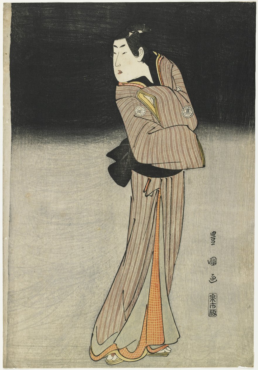 Segawa Kikunojo_ III مثل Shop Boy Cho_kichi ، 1796 بواسطة أوتاغاوا تويوكوني