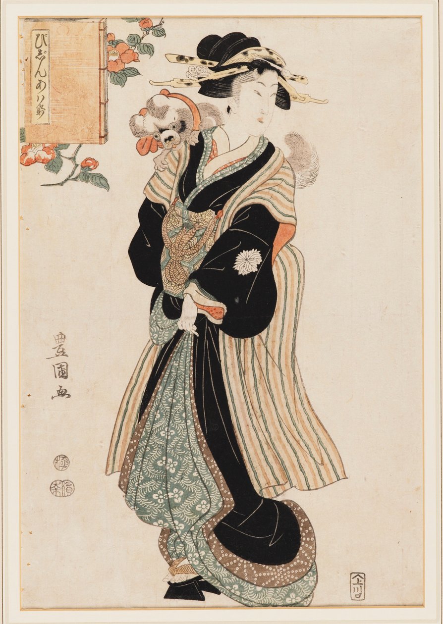 طباعة ، c1810 بواسطة أوتاغاوا تويوكوني الأول