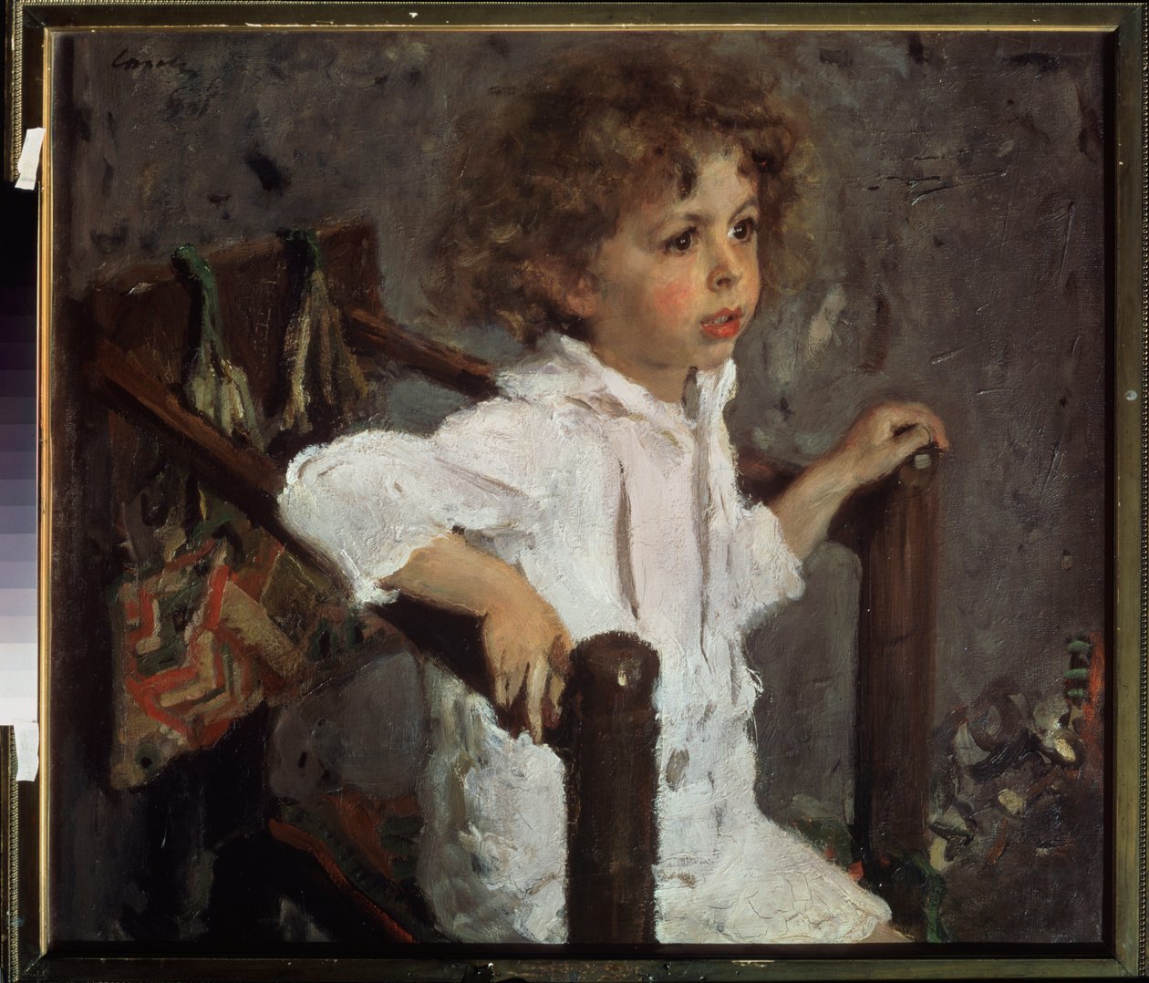صورة ميكا موروسوف. لوحة فالنتين الكسندروفيتش سيروف (1865-1911) ، زيت على قماش بواسطة فالنتين ألكسندروفيتش سيروف