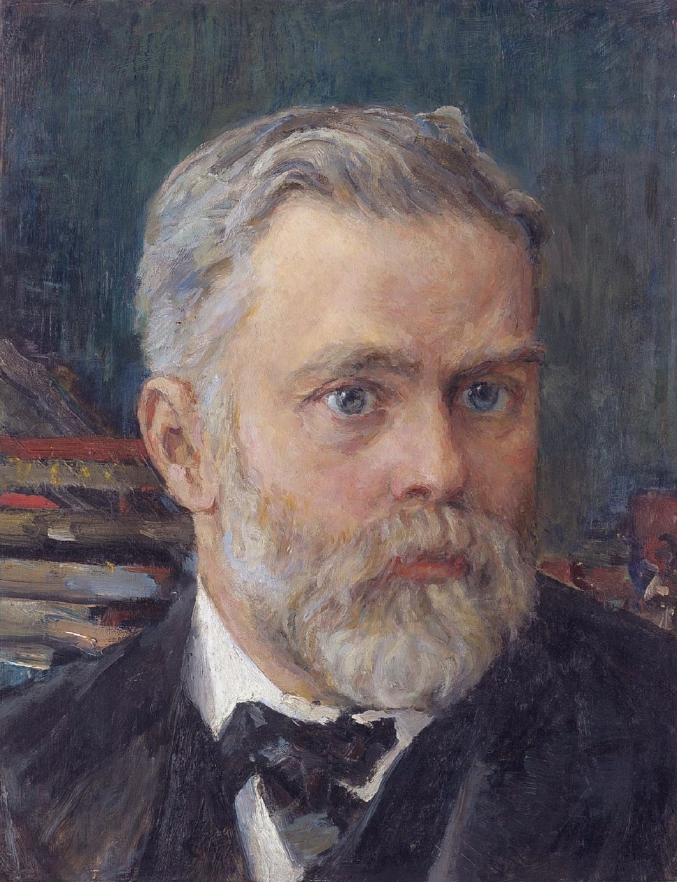 صورة إيمانويل نوبل 1859-1932 ، ج. 1909 بواسطة فالنتين ألكسندروفيتش سيروف