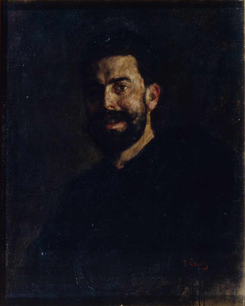 صورة لمغني الأوبرا فرانسيسكو دانراد 1859-1921 ، 1885 بواسطة فالنتين الكسندروفيتش سيروف