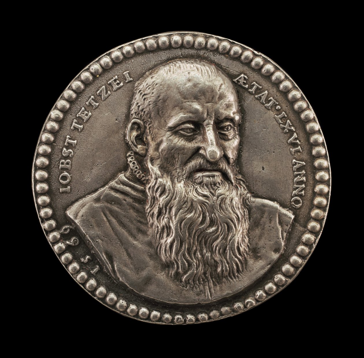 Jobst Tetzel ، 1503-1575 ، أرستقراطي نورمبرغ ، 1569. بواسطة فالنتين رسام