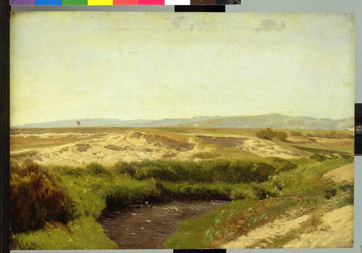 على لونبورغ هيث ، 1887 (زيت على ورق) بواسطة فالنتين روثس