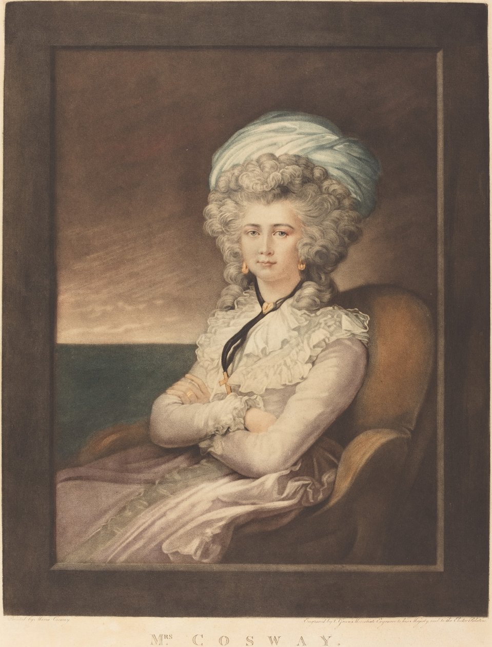 ماريا سيسيليا لويزا كوسواي 1787. بواسطة فالنتين جرين