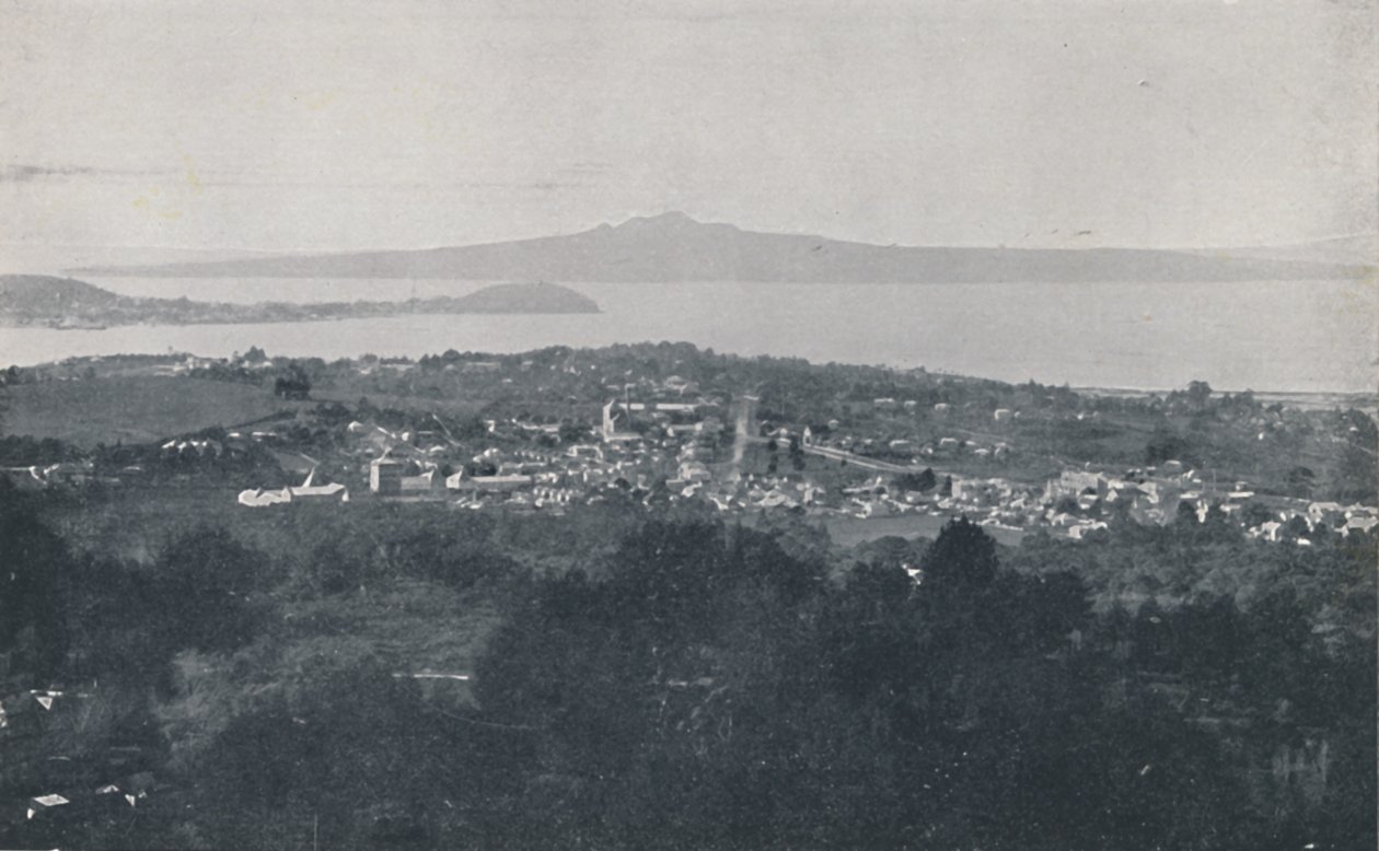 ميناء أوكلاند ، 1924 بواسطة عيد الحب وأولاده المحدودة