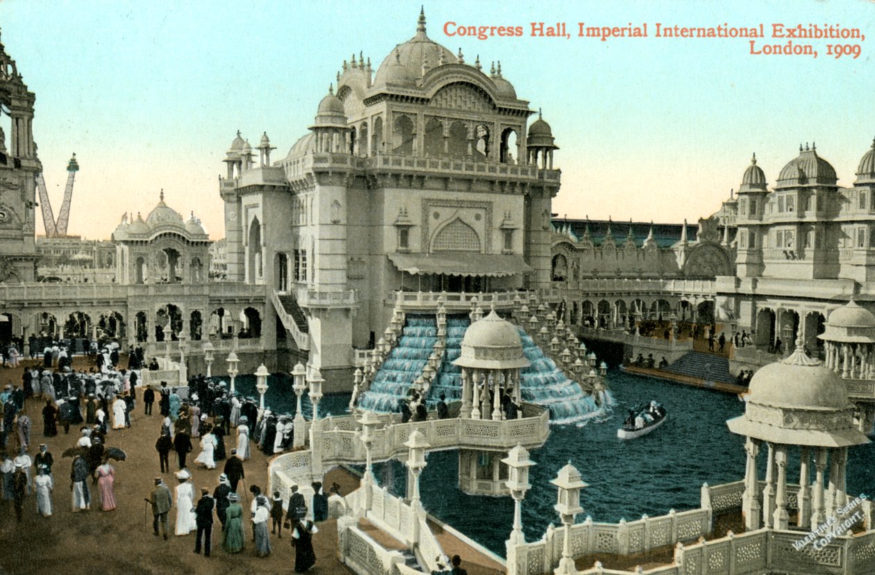 قاعة المؤتمرات ، المعرض الإمبراطوري الدولي ، لندن ، 1909. بواسطة عيد الحب وأولاده المحدودة