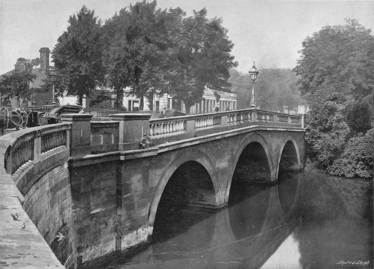 جسر ليمينغتون ، c1896 بواسطة عيد الحب وأولاده المحدودة