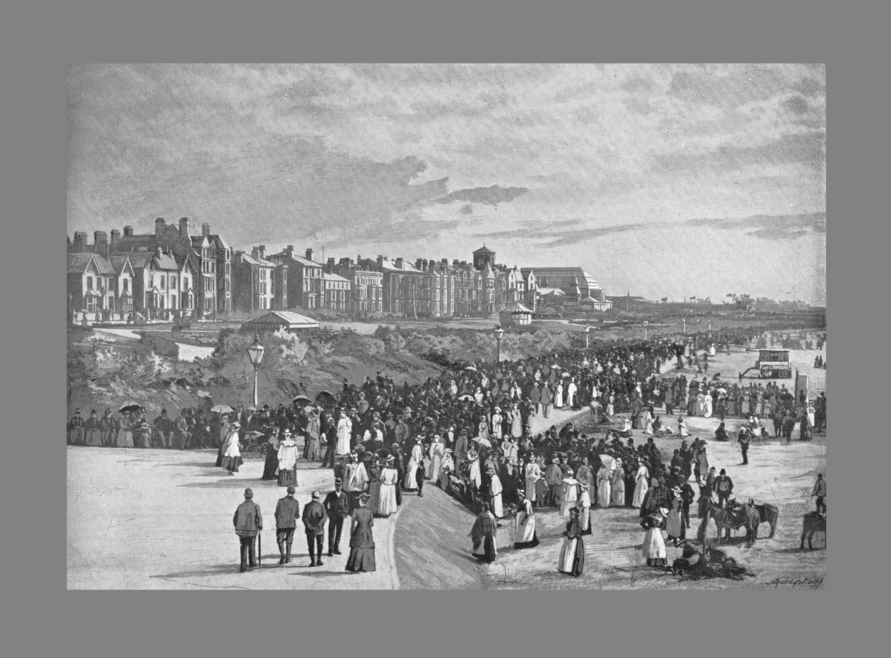 مارين بارك ، ساوثبورت ، c1900 بواسطة عيد الحب وأولاده المحدودة