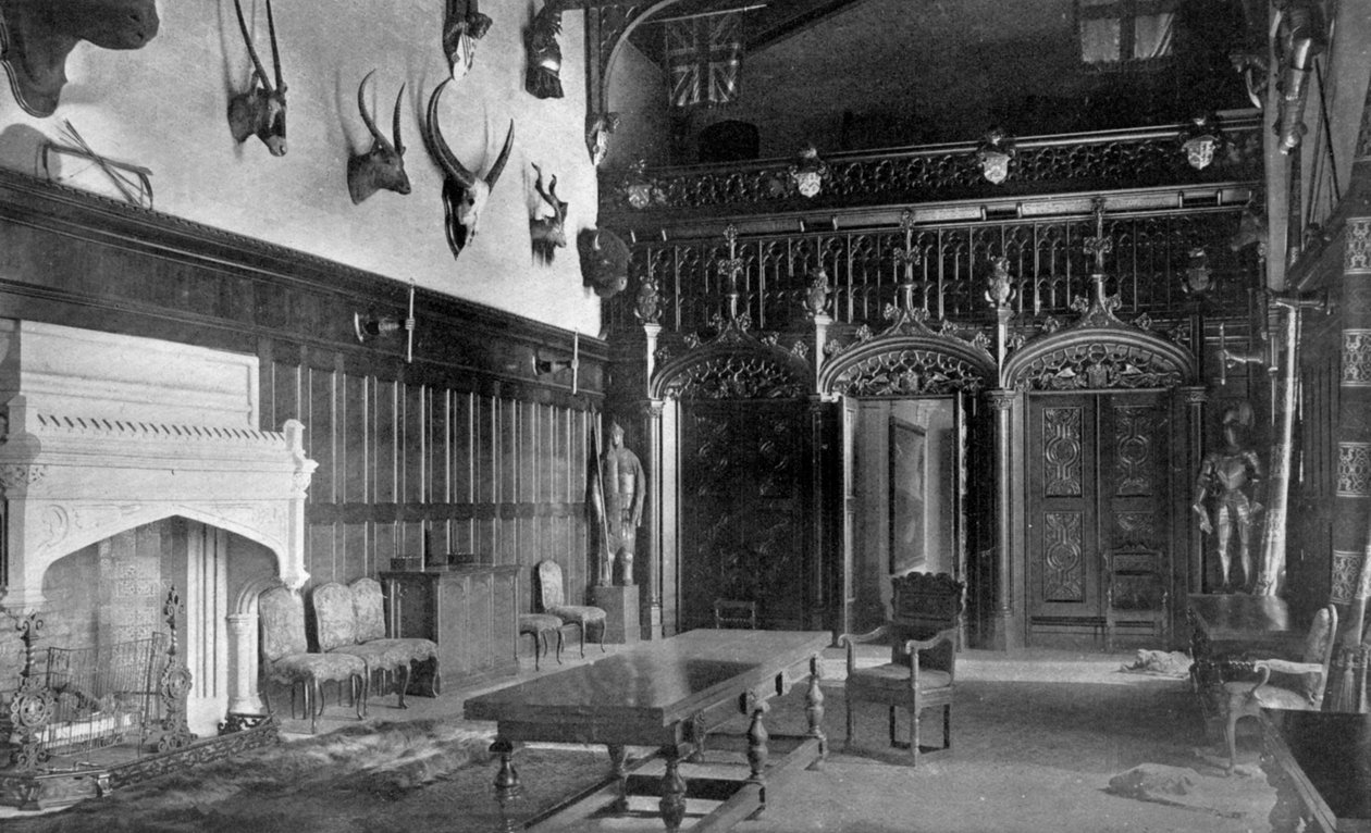 قاعة الطعام ، دير نيوستيد ، نوتنجهامشاير ، 1924-1926 بواسطة عيد الحب وأولاده المحدودة