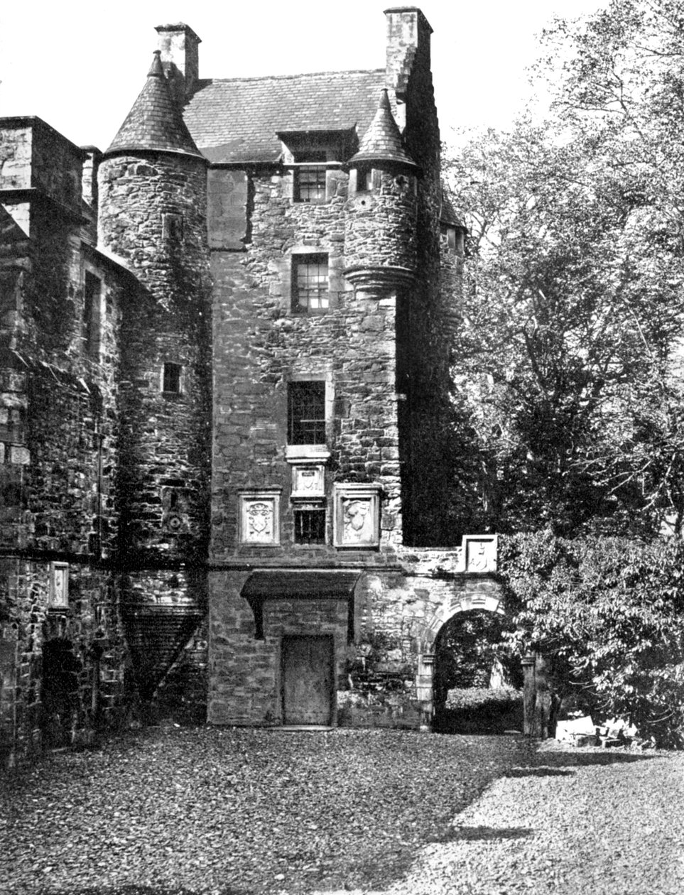 قلعة فيرنيهيرست ، Jedburgh ، الحدود ، اسكتلندا ، 1924-1926. بواسطة عيد الحب وأولاده المحدودة