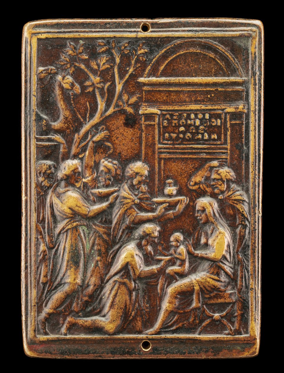 عبادة المجوس [الوجه] ، ج. 1530s. بواسطة فاليريو بيلي