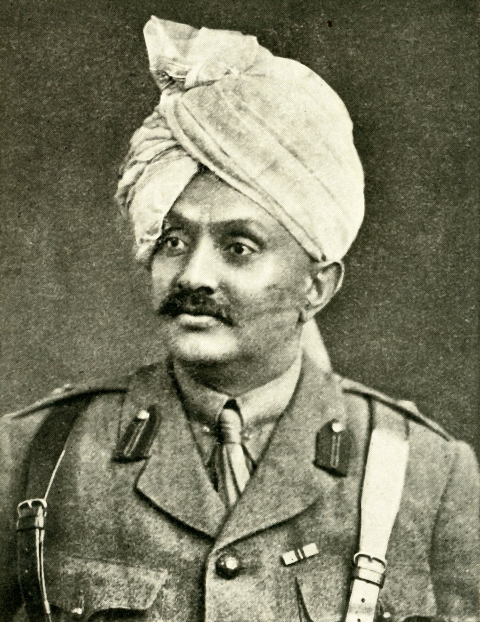 "The Jam Sahib of Nawanagar Prince Rantjitsinhji ..." ، الحرب العالمية الأولى ، يناير ١٩١٥ ، ١٩٢٠. بواسطة فانديك