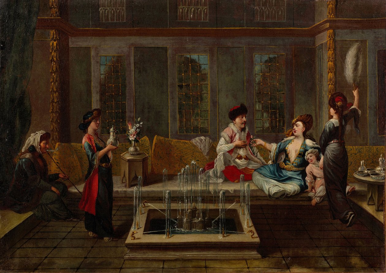 المحادثة ، 1730s بواسطة فانمور