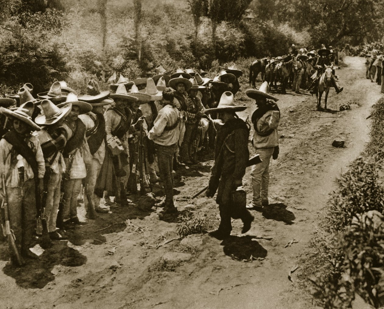 زاباتيستاس ، 1914 (صور من وزن الجسم) بواسطة فارغاس