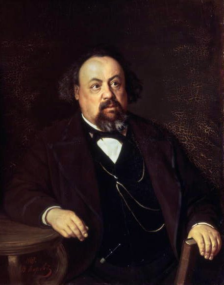 صورة أليكسي Fiofilaktovich Pisemsky (1821-1881) ، 1862 بواسطة فاسيلي جريجوريفيتش بيروف