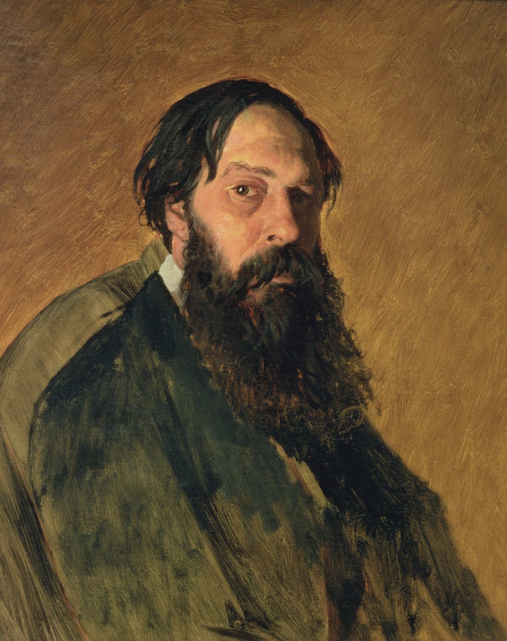 صورة للفنان أليكاي كوندراتيفيتش ساراسوف (1830-1897) بواسطة فاسيلي جريجوريفيتش بيروف