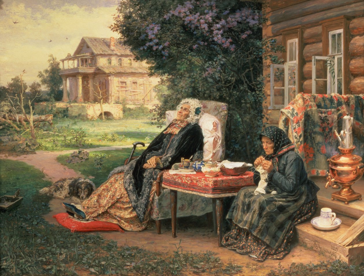 كل شيء في الماضي ، 1889 بواسطة فاسيلي ماكسيموفيتش ماكسيموف