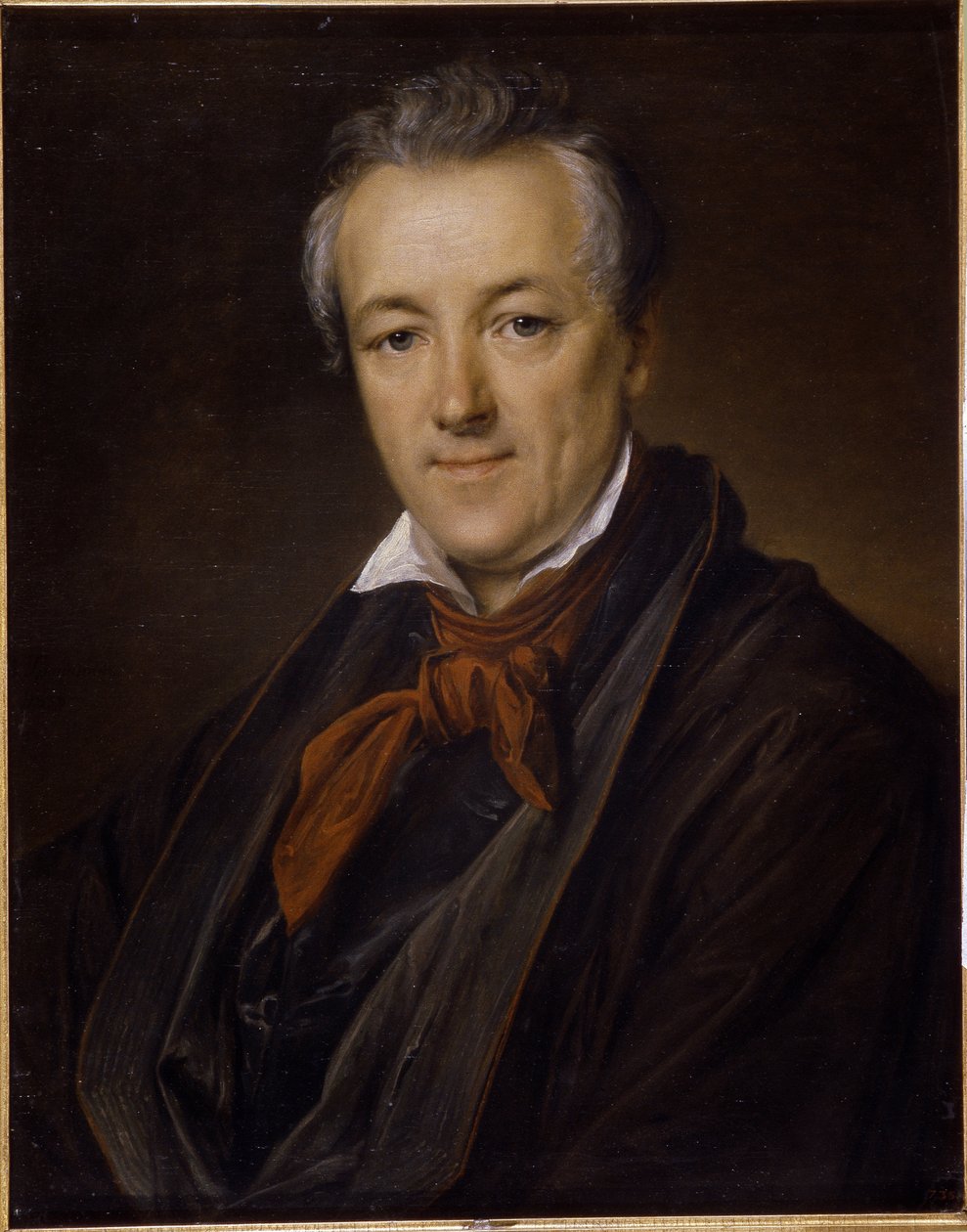 صورة للرسام بيوتر (بيوتر) فيودوروفيتش سوكولوف (بيير سوكولوف) (1791-1848) (صورة للرسام P.F.Sokolov). لوحة لفاسيلي أندرييفيتش تروبينين (فاسيلي تروبينين) (1776-1857) ، زيت على قماش بواسطة فاسيلي أندرييفيتش تروبينين