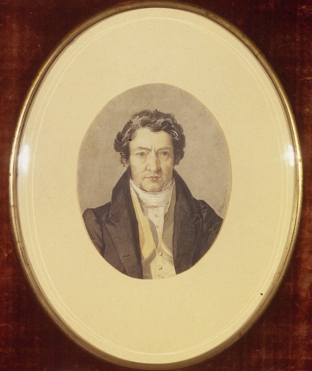 صورة الممثل بافيل موتشالوف 1800-1848 ، 1841 بواسطة فاسيلي أندرييفيتش تروبينين