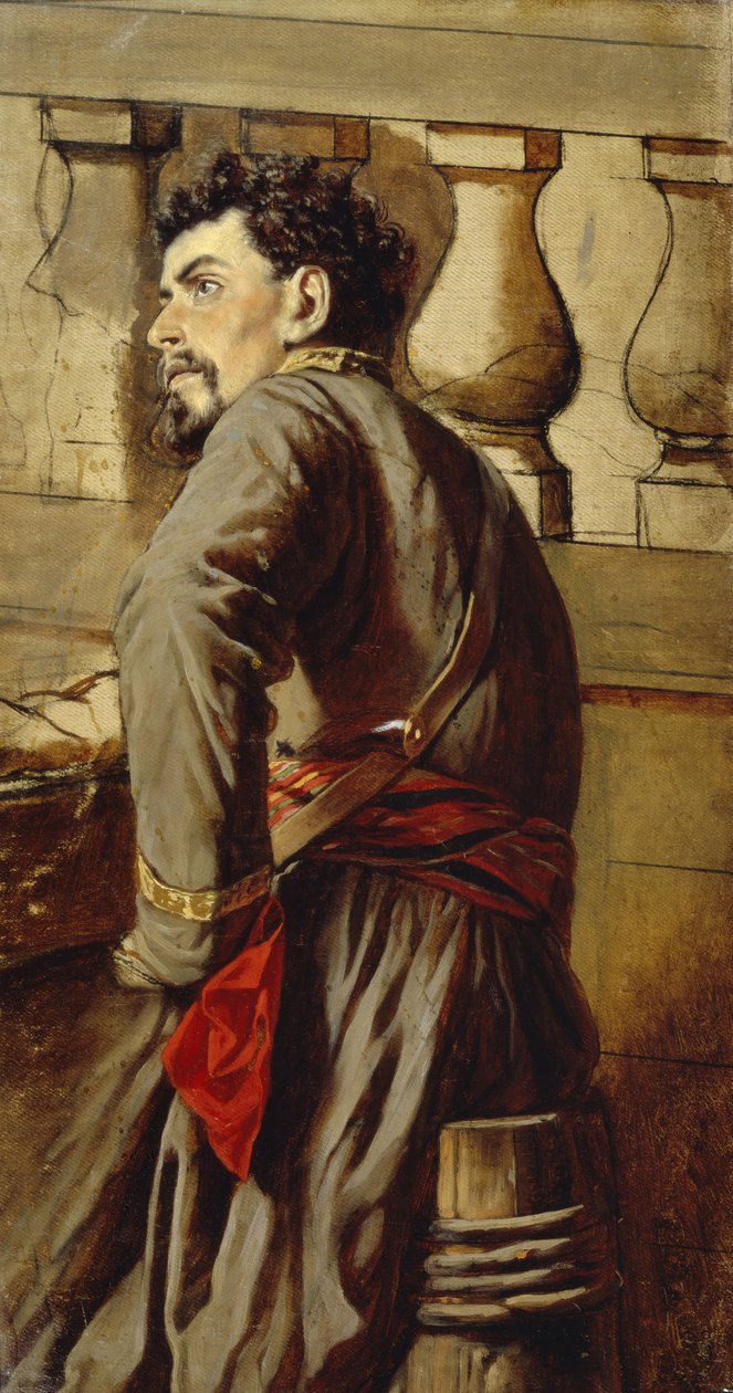 زابوروجيان القوزاق 1873 بواسطة فاسيلي جريجوريفيتش بيروف