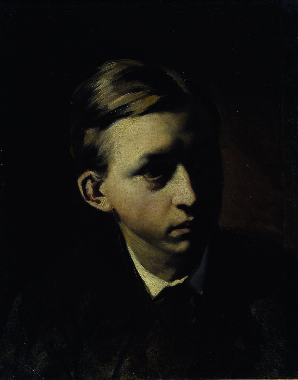 صورة الرسام نيكولاي أليكسيفيتش كاساتكين 1859-1930 ، 1876 بواسطة فاسيلي جريجوريفيتش بيروف