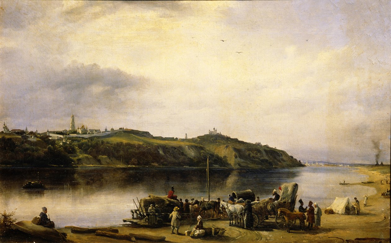كييف ، 1839 بواسطة فاسيلي إيفانوفيتش شتيرنبيرج