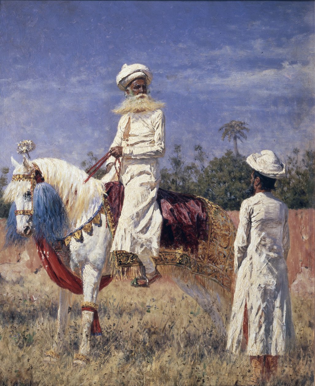 فارس في جايبور ، 1881 بواسطة Vasili Vasilievich Vereshchagin