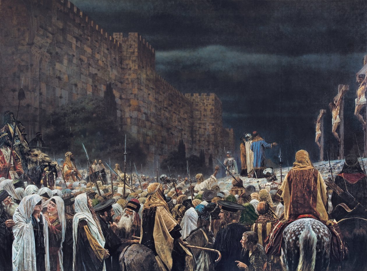 صلب الرومان 1887 بواسطة Vasili Vasilievich Vereshchagin